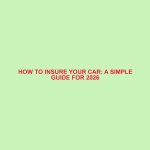 How to Insure Your Car: A Simple Guide for 2026